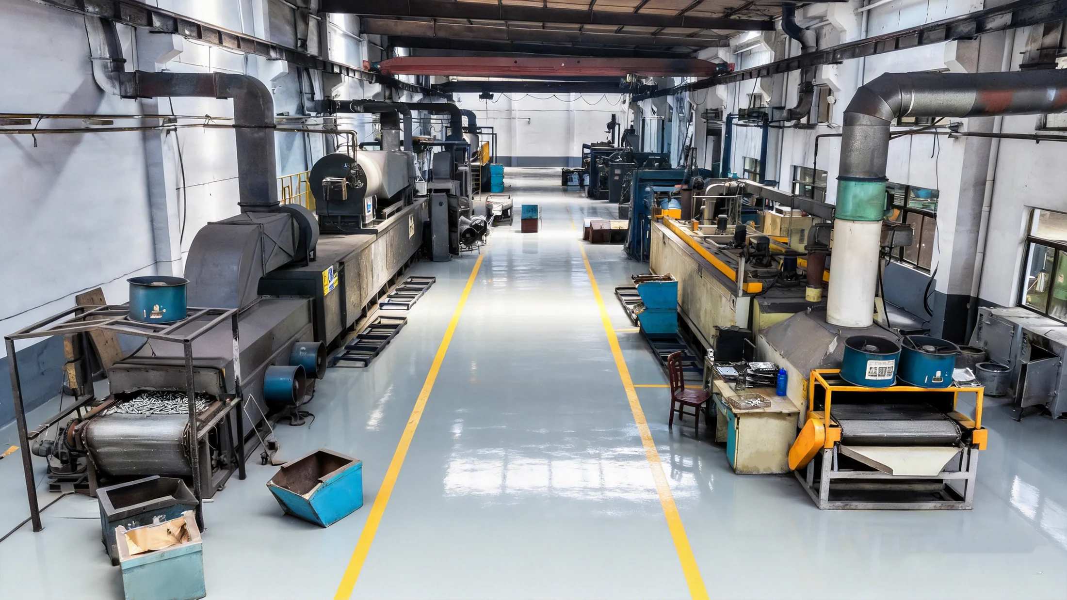 Dacromet surface treatment line